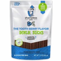 Dental Stick Dog Treats | Natural, Grain-Free, No Artificial Flavors | Tooth Berry