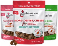 Crunchy Treats for Cats Catnip N Chill, Yam Good Salmon, and More Lobster, Cheese |1 of each