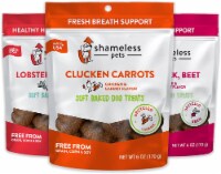 Soft Dog Treats - Clucken Carrots(1), Lobster Roll(1), Duck-Duck Beet(1) - Meat Variety Pack