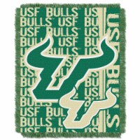 The Northwest Company South Florida OFFICIAL Collegiate Double Play Woven Jacquard Throw