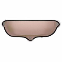 Pet Life Gravity-Lounge Suction Cup Kitty Cat Lounger and Bed (Brown)