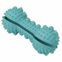 Pet Life Denta-Bone TPR Treat Dispensing and Dental Cleaning Durable Dog Toy