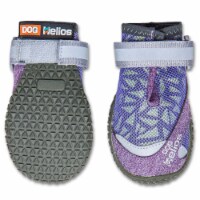 Pet Life Dog Helios Surface Premium Grip Performance Dog Shoes (Purple-Large)