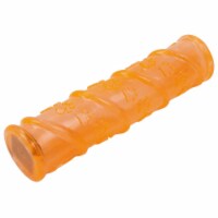 Pet Life Glow-Stick TPR and LED Lighting Squeak and Chew Dog Toy