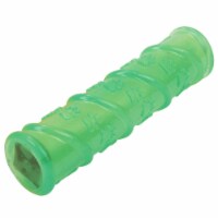 Pet Life Glow-Stick TPR and LED Lighting Squeak and Chew Dog Toy
