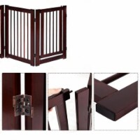 Hooya Imp.& Exp. 30 Inch Configurable Folding 4 Panel Wood Fence