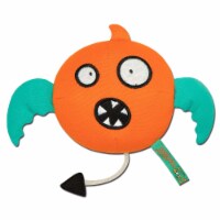 Pet Life Touchdog Cartoon Crabby Tooth Monster Plush Dog Toy
