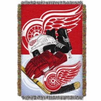 Wings OFFICIAL National Hockey League, Home Ice Advantage 48 x 60  Woven Tapestry