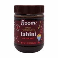 Soom - Tahini Sprd Dark Chocolate Sea Salt - Case of 6-12 OZ