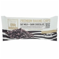 Endangered Species Chocolate - Baking Chip Oatmilk Dark Chocolate - Case of 6-10 OZ
