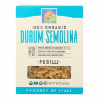 Bionaturae Pasta - Organic - 100 Percent Durum Semolina - Fusilli - 16 oz - case of 12