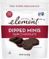 Element - Rice Cake Minis Dark Chocolate - Case of 8-3 OZ