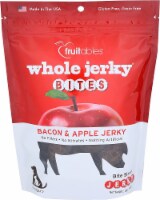 Fruitables - Dog Trt Jrky Bite Bcn&apl - Case of 6-12 OZ