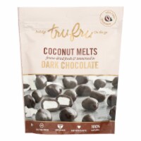 Tru Fru Dark Chocolate Coconut Melts  - Case of 6 - 4.2 OZ