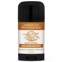 American Provenance - Deodorant Sandlewood Brgamot - 1 Each-2.65 OZ