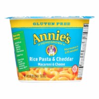 Annie's™ Homegrown Gluten Free Rice Pasta and Cheddar Cheese Cup - Case of 12 - 2.01 oz.