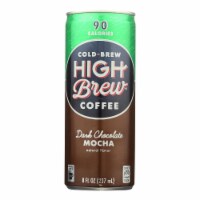 High Brew Coffee - Ready to Drink - Dark Chocolate Mocha - 8 oz - case of 12