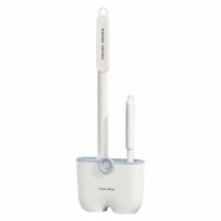 Department Store 1pc Toilet Brush; Household No Dead Angle Cleaning Brush (Grey)