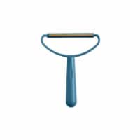 Department Store 1pc Remover Fluff Brush Clothes Fabric Hair Pet Dust Magic Cleaner (Blue)