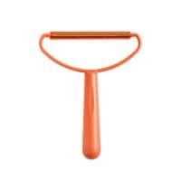 Department Store 1pc Remover Fluff Brush Clothes Fabric Hair Pet Dust Magic Cleaner (Orange)