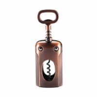 Department Store 1pc Wing Corkscrew; Multifunctional Wine And Beer Openers Bottles (Bronze)