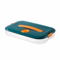 Department Store 1pc Refrigerator Dumpling Storage Box; Frozen Household Large (One-layer)