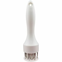 Department Store 1pc Stainless Steel Needles Loosen Meat Artifact; Tender Meat Break (White)