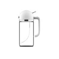 Department Store 1pc Oil Bottle Spray Olive Oil Gravy Boats BBQ Kitchen Accessories (White)