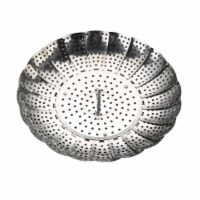 Department Store 1pc Foldable Steaming Tray; Retractable Steaming Rack; Fruit Drainer