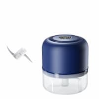 Department Store 1pc Mini Electric Small Masher Garlic Puller Strong Power (Blue 100ml)