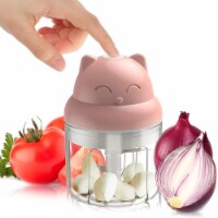 Kitcheniva Electric Garlic Chopper 300ml Pink, 1 Pcs - Kroger