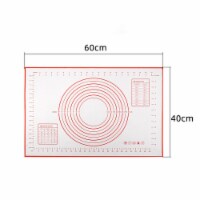 Department Store 1pc Silicone Kneading Board; Thicken Multifunctional (Red - 15.7*23.6in)