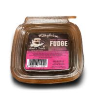 Old Fashioned Handmade Kettle Cooked Smooth Creamy Fudge - Raspberry Chocolate  (0.25 Oz)