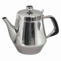 Stainless Steel Gooseneck Tea Pot w/Vented Hinged Lid, 32 Fluid Ounces (4-5 Cups)