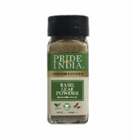 Pride of India Basil Leaf Powder 1.6 oz. Small Dual Sifter Jar