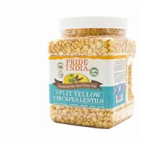 Indian Split Yellow Chickpea Lentils - Protein & Fiber Rich Chana Dal - 24 oz