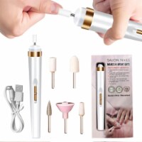 Electric Nail Drill Manicure Machine With Light Art Pen Tools For Gel Removing