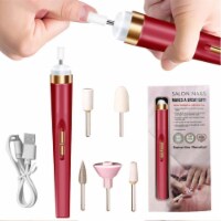Electric Nail Drill Manicure Machine With Light Art Pen Tools For Gel Removing