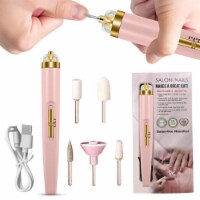 Electric Nail Drill Manicure Machine With Light Art Pen Tools For Gel Removing