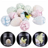 4Pcs Assorted Color Easter Dinosaur Hatching Eggs - Crack and Grow In Water Perfect