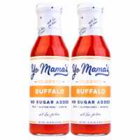 Yo Mama's Foods Keto Buffalo Dipping, Marinade, & Wing Sauce - Mild Heat - 13.75oz - 2 PacK