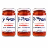 Yo Mama's Foods No Sugar Added, Low Carb, Marinara Sauce, 12.5 oz (Pack of 3)