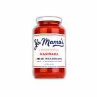 Yo Mama's Foods No Sugar Added, Low Carb, Marinara Sauce, 25 oz - Pack of 1