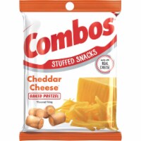COMBOS Cheddar Cheese Pretzel Baked Stuffed Snacks