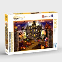 Halloween House Jigsaw Unique Puzzles for Adults