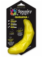 Banana Treat Dog Toy | Fill with Healthy Treats for a Challenge | Floats | For Small Dogs