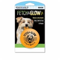 Spunky Pup Fetch Glow Ball Medium Assorted 1 Pack Kroger