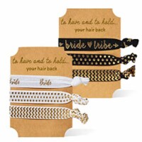 Women's Bride & Bride Tribe Hair Ties (11 piece set)
