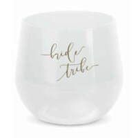 Women's Bride Tribe Silicone Wine Cups by Silipint (14 oz. Wine Glasses)