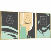 Framed Canvas Wall Paintings - Blessed & Just Married - Aesthetic Prints for Interior Décor